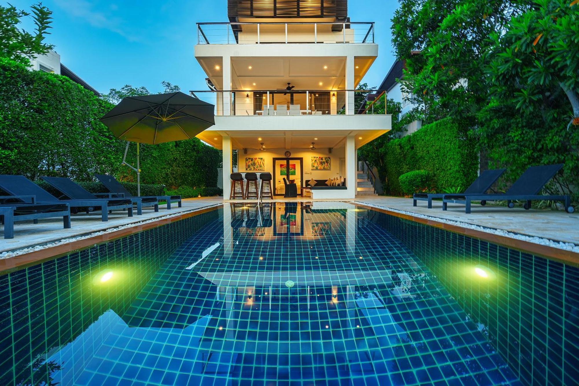 3 Bedroom Luxury 5 Star Seaview Villa Esprit Sdv087-By Samui Dream Villas Банг-Рак Экстерьер фото